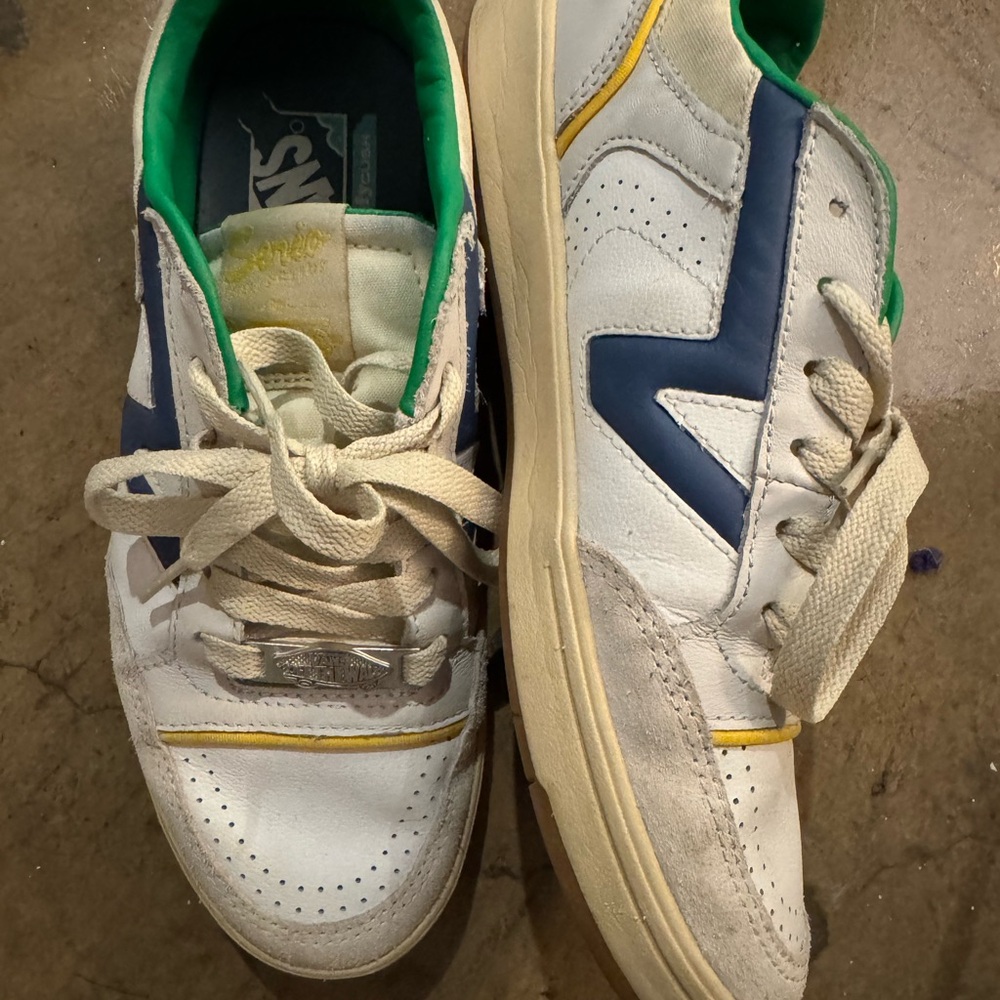 Vans Green and Blue ComfyCush Sneakers
